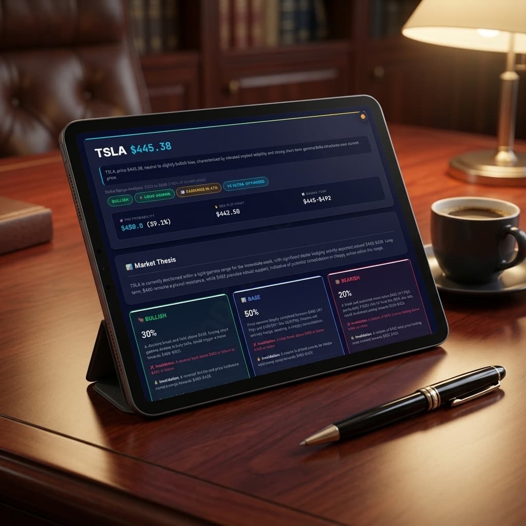 AI Agent Generating Market Thesis