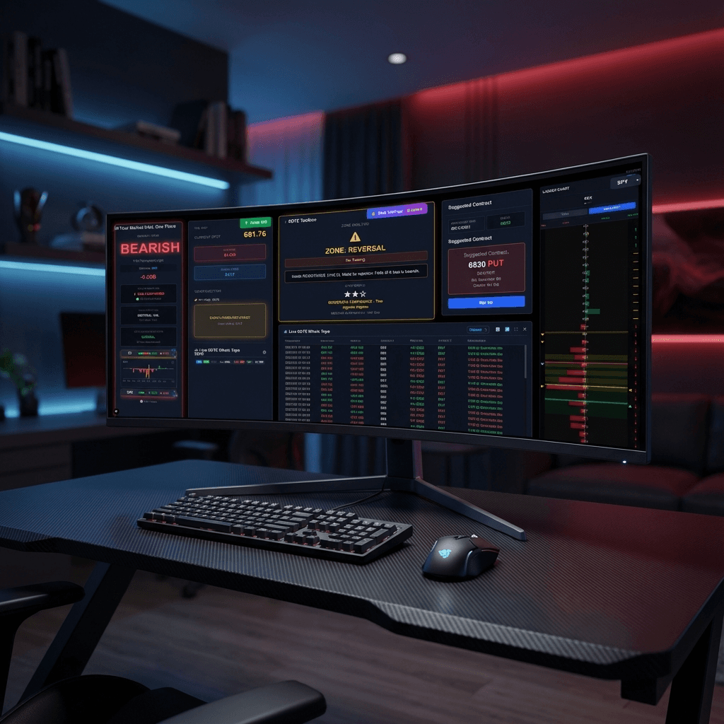 Real-Time SPX GEX & Greeks Exposure Dashboard — ΘDTE Toolbox